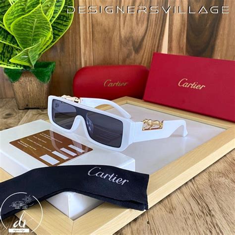 cartier santos sunglasses replica|cartier unisex special edition sunglasses.